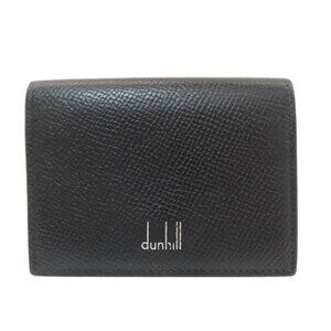 Dunhill logo bifold leather wallet for men